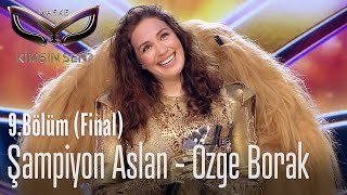 Maske Kimsin Sen?'in birincisi Aslan maskesiyle Özge Borak oldu - Maske Kimsin Sen? 9. Bölüm (Final)