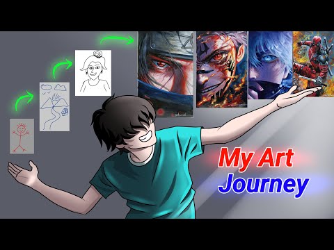 My Art Journey || How I Became Pro Artist.