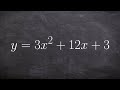 Vertex and Operations in Parabolas