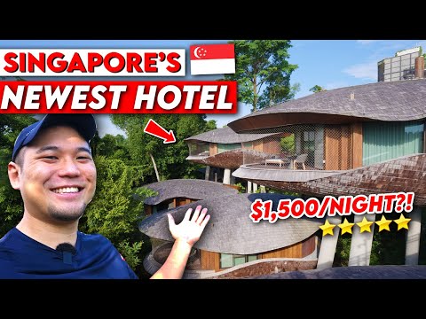 Inside Singapore’s Shocking NEW Treehouse Hotel – $1,500/Night!!