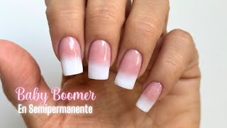 Uñas Baby boomer en semipermanente  ♥ Deko Uñas - Baby boomer Nails
