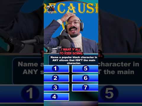 WE ASKED 25 BLACK PEOPLE… about SITCOMS | #familyfeud #steveharvey #blackfamilyfeud