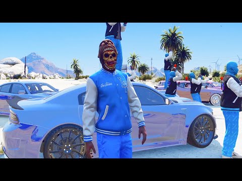 GTA 5 BLOODS VS CRIPS DRAG RACE