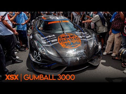 BIỂN NGƯỜI vây quanh Koenigsegg Regera 'Honey' và dàn siêu xe Gumball 3000 tại Sài Gòn | XSX