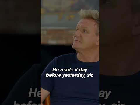waiter serves gordon two-day old samosas #kitchennightmares