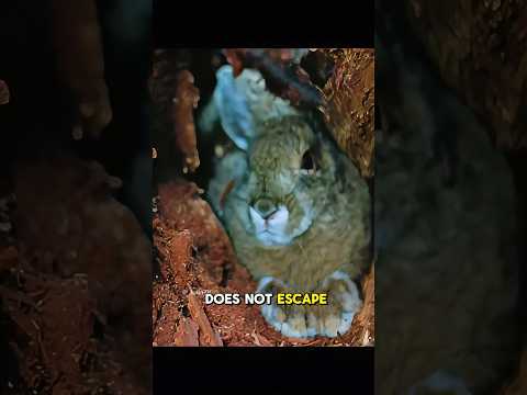 A Silent Chase: The Rabbit Faces the Honey Badger..