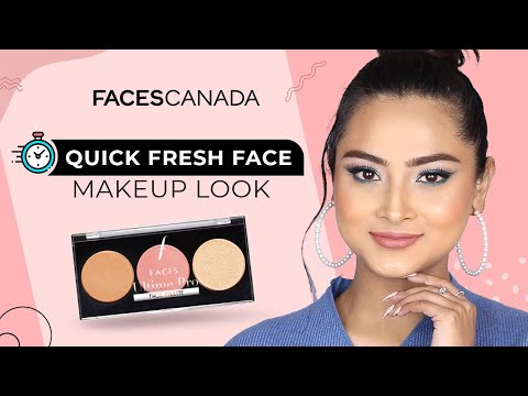 Quick Fresh Face Makeup Look | Simple Everyday Look | Faces Canada