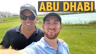 MIDDLE EAST GOLF | Crazy Course in Abu Dhabi!!