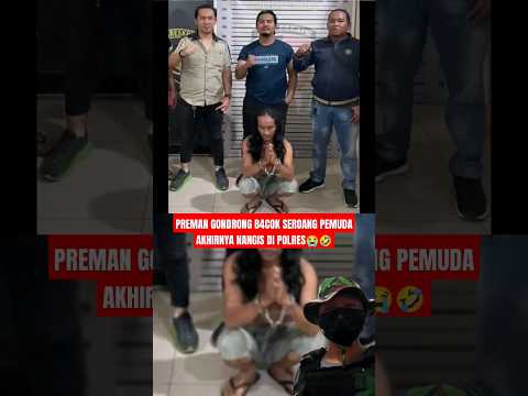 PREMAN GONDRONG AKHIRNYA TERTANGKAP POLISI #kopassus #tniindonesia #shortvideo #tniad #tni #sedih