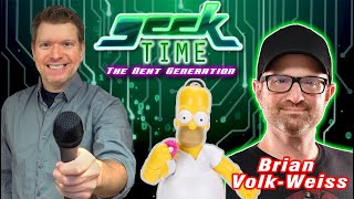 GeekTime Radio: Brian Volk-Weiss (Icons Unearthed) Interview & Jakks Simpsons Figures Rep!