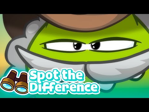 Challenge Your Eyes with Om Nom: Spot the Difference!