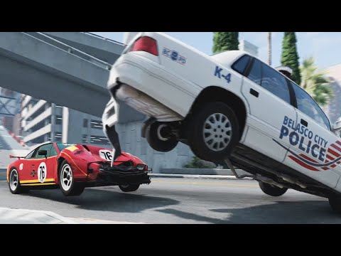 Driving with Cars, Trucks, and Pickups in BeamNG.drive |Crashes Realistic Physics and Destruction!