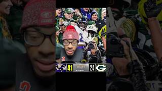 Cutoffnate thoughts on the ravens win against the packers
