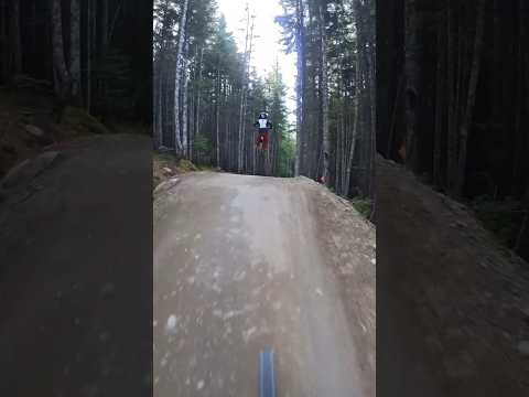 5 Year Old Sends it huge at Whistler Bike Park 💨🚀 #whistlerbikepark #sendit #mtbkids