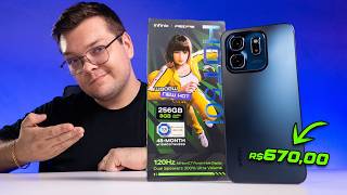 Infinix HOT 50i! o mais BARATINHO e que entrega MUITO! Unboxing e Impressões