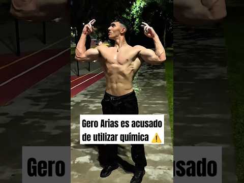 Gero Arias es acusado de utilizar química #gym #fitness #calistenia #dominadas #bodybuilding