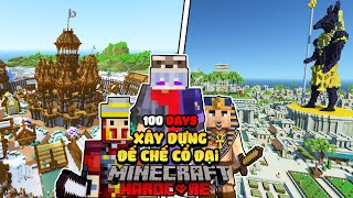 KiroMC tóm tắt 100 ngày phát triển đế chế cổ đại trong minecraft siêu khó #minecraft