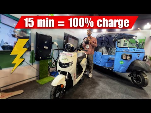 15 min me Scooter full charge | World first 😨