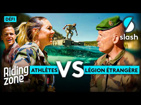 Ils battent les légionnaires sur un parcours militaire aquatique unique au monde !
