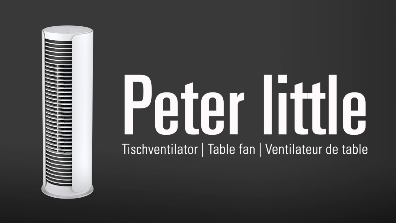 Peter little | Table fan video