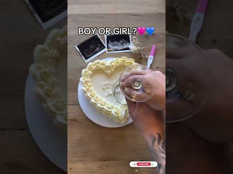 BOY OR GIRL?🩷💙CONGRATS!!🙌CREDIT:@nooraa_kel and gashkopf #genderreveal #boyorgirl #unitedstates