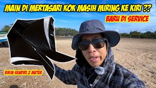 TERBANGIN COTEK BLOLONG 2 METER Di MERTASARI MIRING KE KIRI!!