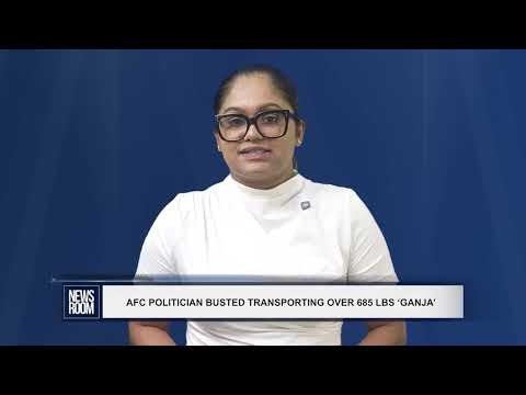 YouTube video thumbnail: AFC Politician Busted Transporting Over 685 Lbs ‘Ganja’