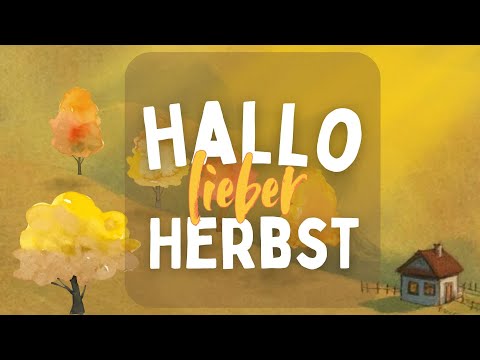 Hallo lieber Herbst 🍁🌻🪁🧡 Zwergenmucke Kinderlieder Ballade, Kindergarten Grundschule