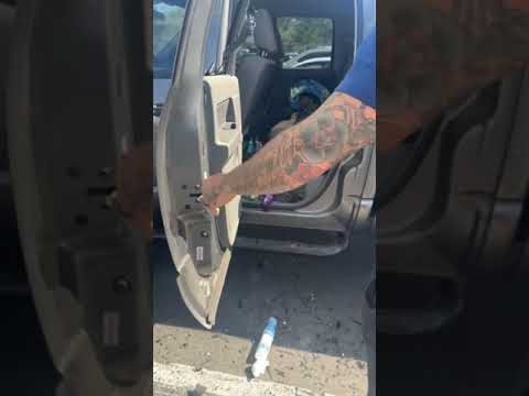 Man brakes truck window to retrieve keys in Elk Grove, California