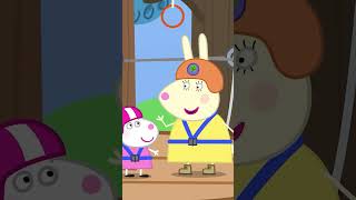 Super HIGH Tree Top Obstacle #PeppaPig #Shorts