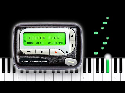 Beeper Funk (Slowed) ▶ Piano Tutorial