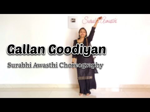 Gallan Goodiyaan Dance Cover | Sangeet, Wedding Choreography | Surabhi Awasthi Choreography