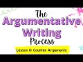 Exploring Counter Arguments in Argumentative Writing