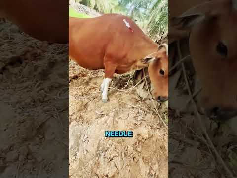 Why This Cow Feels No Pain During Injection