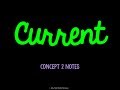 Exploring Electric Current Concepts