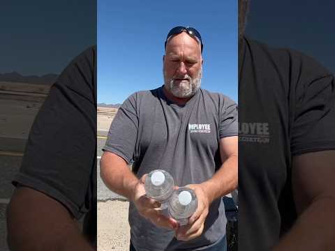 I Ran Out of Water in the Desert