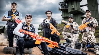LTT Nerf War: Captured And Escaped Nerf Guns Team SEAL X Combat Saved The Day!