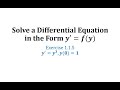 Differential Equations and Initial Conditions