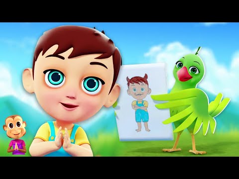 मैं तोता मैं तोता, Main Tota Main Tota, Hindi Cartoon Song and Nursery Poem