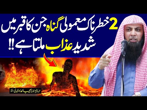 Qabar Mein Shadeed Azab Deny Waly 2 Gunah abi Chor do | Qari SOhaib AHmed Meer Muhammadi