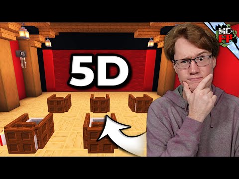TheJoCraft REAGIERT auf FINALES 5D KINO 🎢 Minecraft Freizeitpark