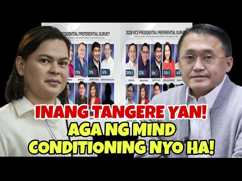TANGERE NAGLABAS NG SURVEY NA SI SARA ANG PANALO SA PAGKA PRESIDENTE AT BONG GO SA VP‼️E DI WOW‼️