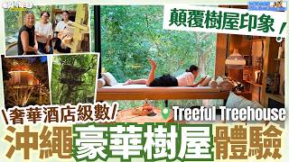 【#沖繩自由行  北部 #沖繩住宿】誰說樹屋=簡陋粗獷？沖繩豪華樹屋體驗！奢華酒店級住宿值得住嗎？｜Treeful Treehouse｜住進世界自然遺產森林｜森林秘境・特色住宿・北部住宿推薦（中字）