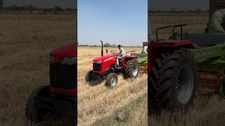 New Massey 254 Dyna Smart Turbo 🚜 | Bhusa Machine Par Power Ka Asli King!”