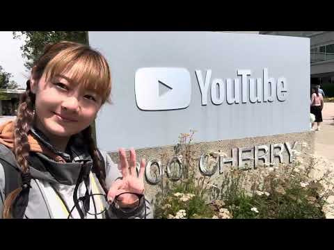 カリフォルニアの「YouTube本社」行ってきました🇺🇸 YouTube office in CA #youtubeoffice #california #sanbruno