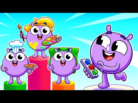 What Do You Want to Be?👷‍♀️🎨 Fun Jobs for Kids | Kids Songs And Nursery Rhymes by Baby Zoo Story✨