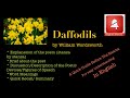 Themes and Analysis of 'Daffodils'