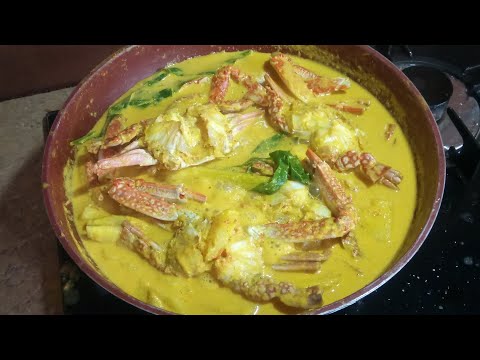 Masak lemak ketam dengan nenas guna bahan yang sikit sedap sangat