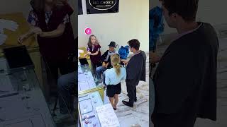 Kindness ❤️ Elderly Couple's Heartfelt Sacrifice in Jewelry Store #kindness #jewelry #shorts