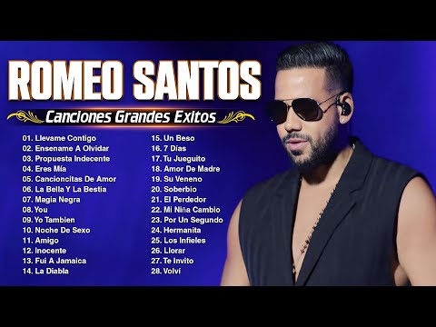 Romeo Santos ~ Greatest Hits Full Album ~ Best Old Songs All Of Time ~ Bachata Mix Éxitos 2024